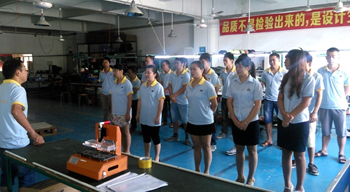治具工厂王氏天茂早会图片