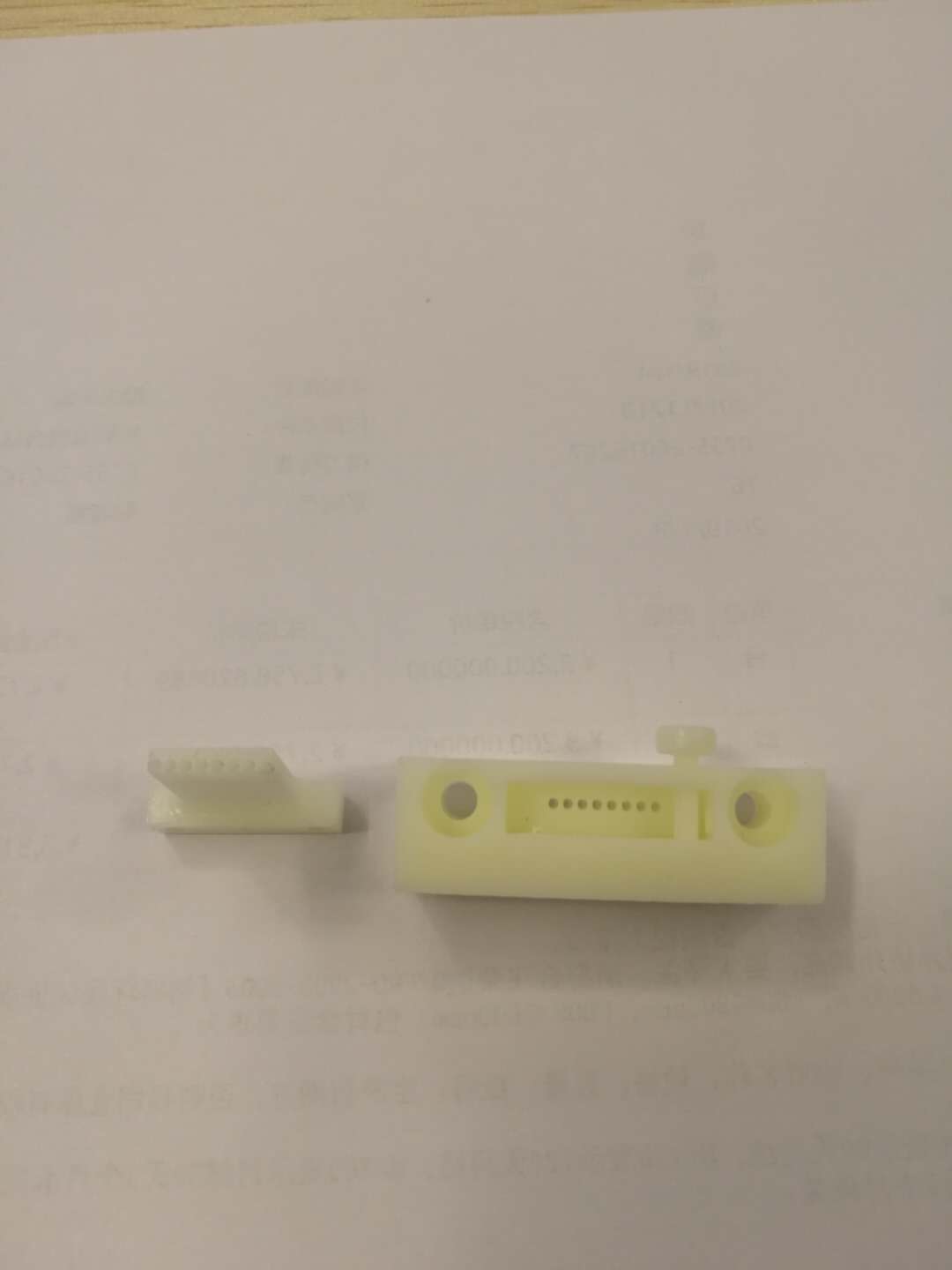 3D材料打印的测试探针压针针块