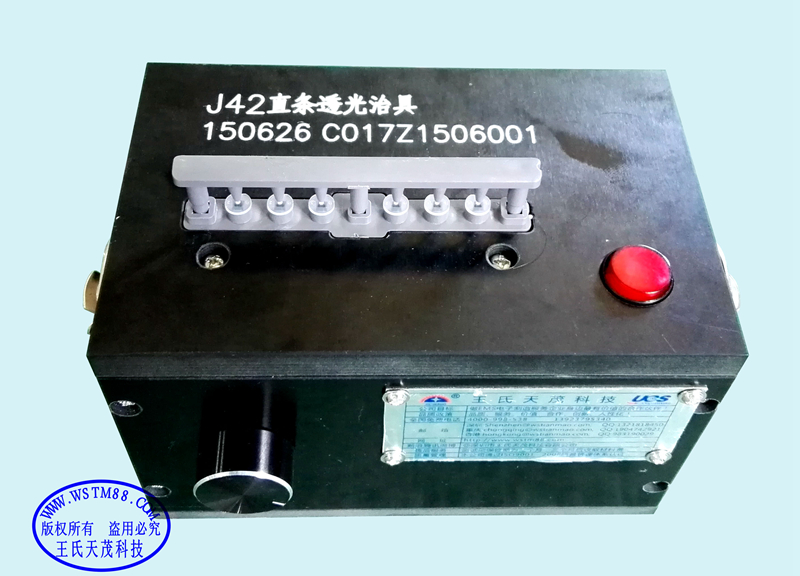 LED平板灯的透光功能检查测试治具