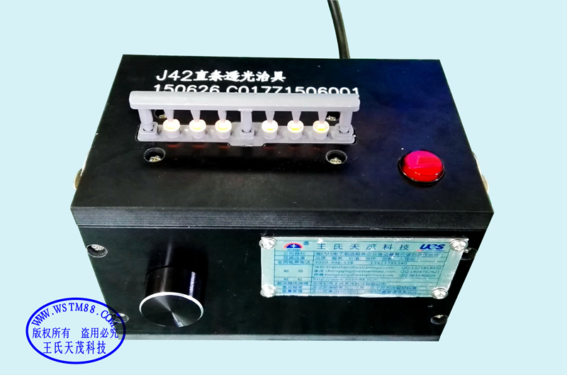 LED平板灯的透光功能检查测试治具
