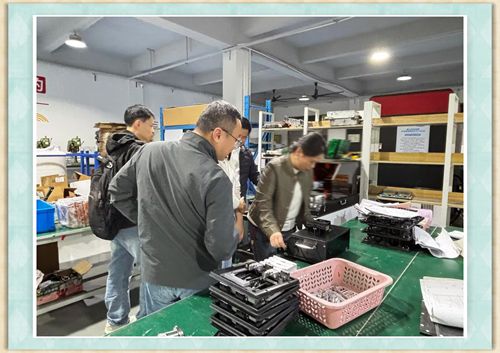 热烈欢迎欢迎阜时科技来莅临我司指导工作!