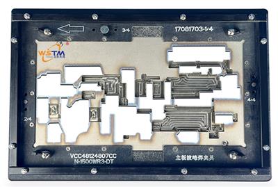 （钛合金）过锡炉载具（过炉治具防连锡/防虚焊治具设计）